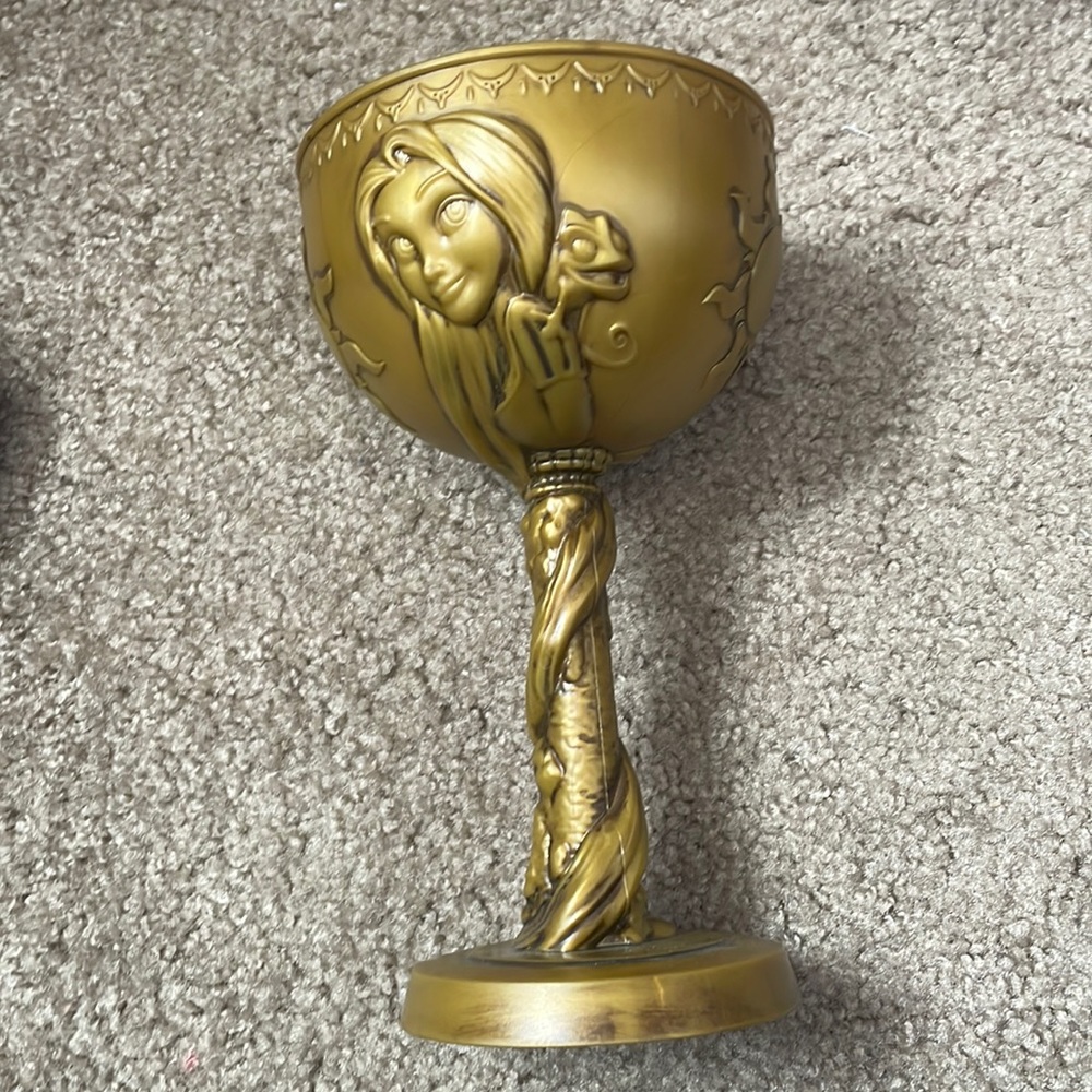 Gold rapunzel goblet